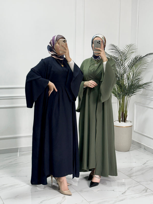عباية جورجيت قطعتين
