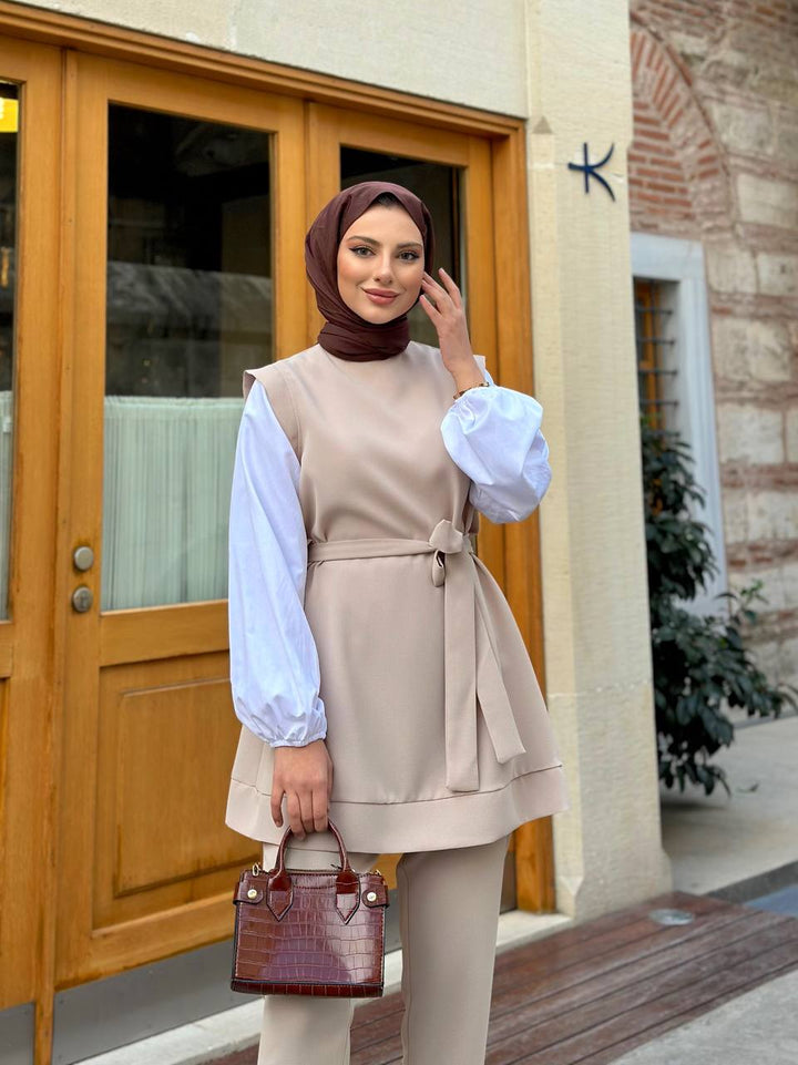 طم لون بيج